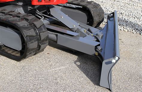 mini excavator bucket adapter|aftermarket angle blade mini excavator.